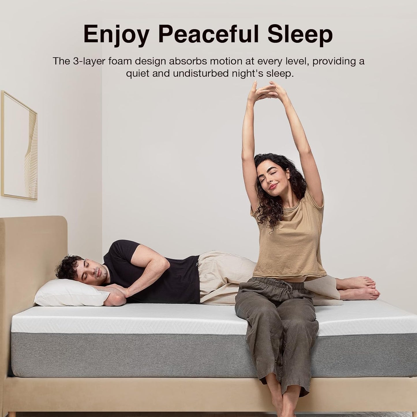 Novilla Full Mattress - 12 Inch Gel Memory Foam for Cool Sleep & Pressure Relief | Medium Plush Feel