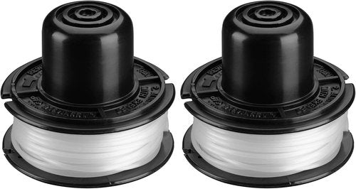 BLACK+DECKER Trimmer Line - 20-Foot, 0.065-Inch Diameter | Durable Pack of 2 for Efficient Trimming