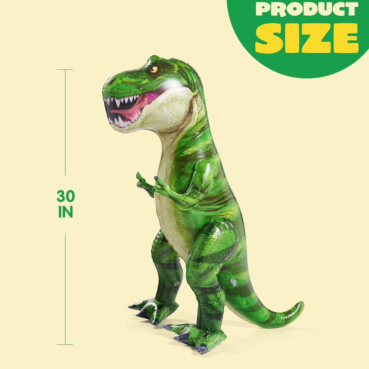 JOYIN 30”T.rex Dinosaur Inflatable, Tyrannosaurus Rex Inflatable Dinosaur Toy for Party Decorations, Birthday Party Gift for Kids and Adults