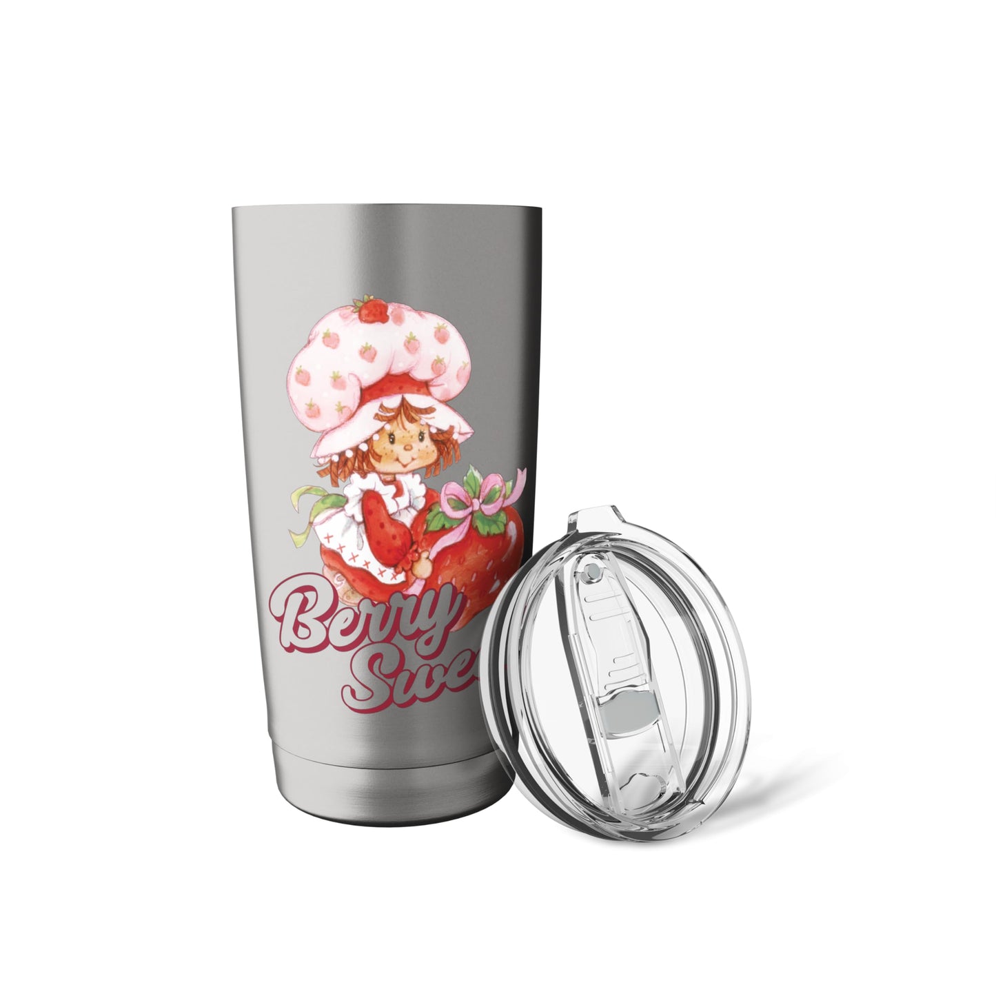 Strawberry Shortcake Vintage Berry Sweet Poster Stainless Steel Insulated Tumbler