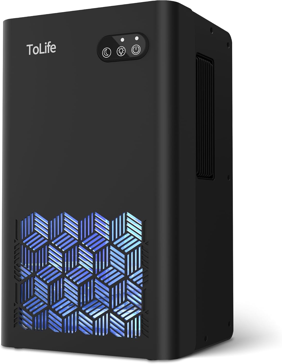 ToLife Dehumidifier - 1000 Sq.Ft. Home Dehumidifier with 95 OZ Tank & Auto Shut Off | Black