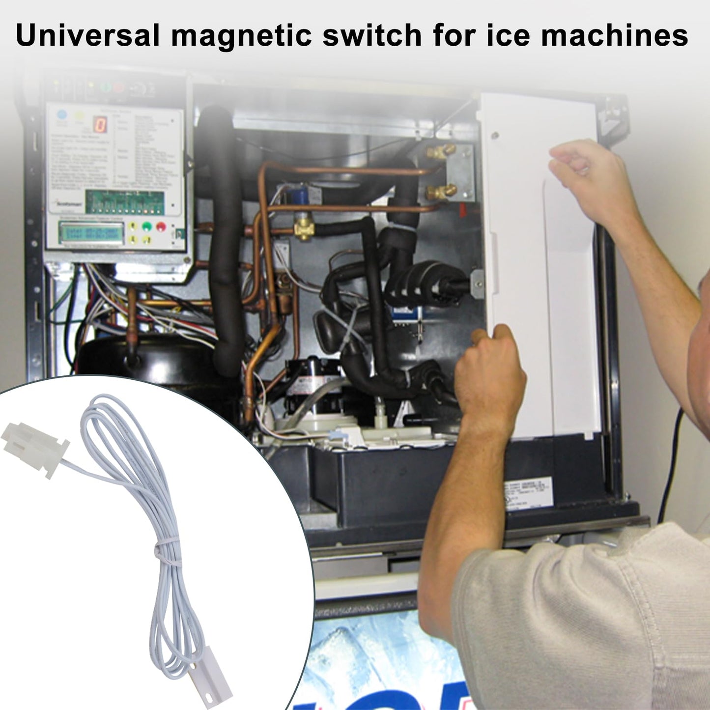 Curtain Switch 11-0563-01, Compatible with Scotsman Ice Machine, Fits Most Ice Machine Models, C0322、C0330、C0522、C0530、C0630、C0830、C1030、C0322、C0330-A、C0522SW-1