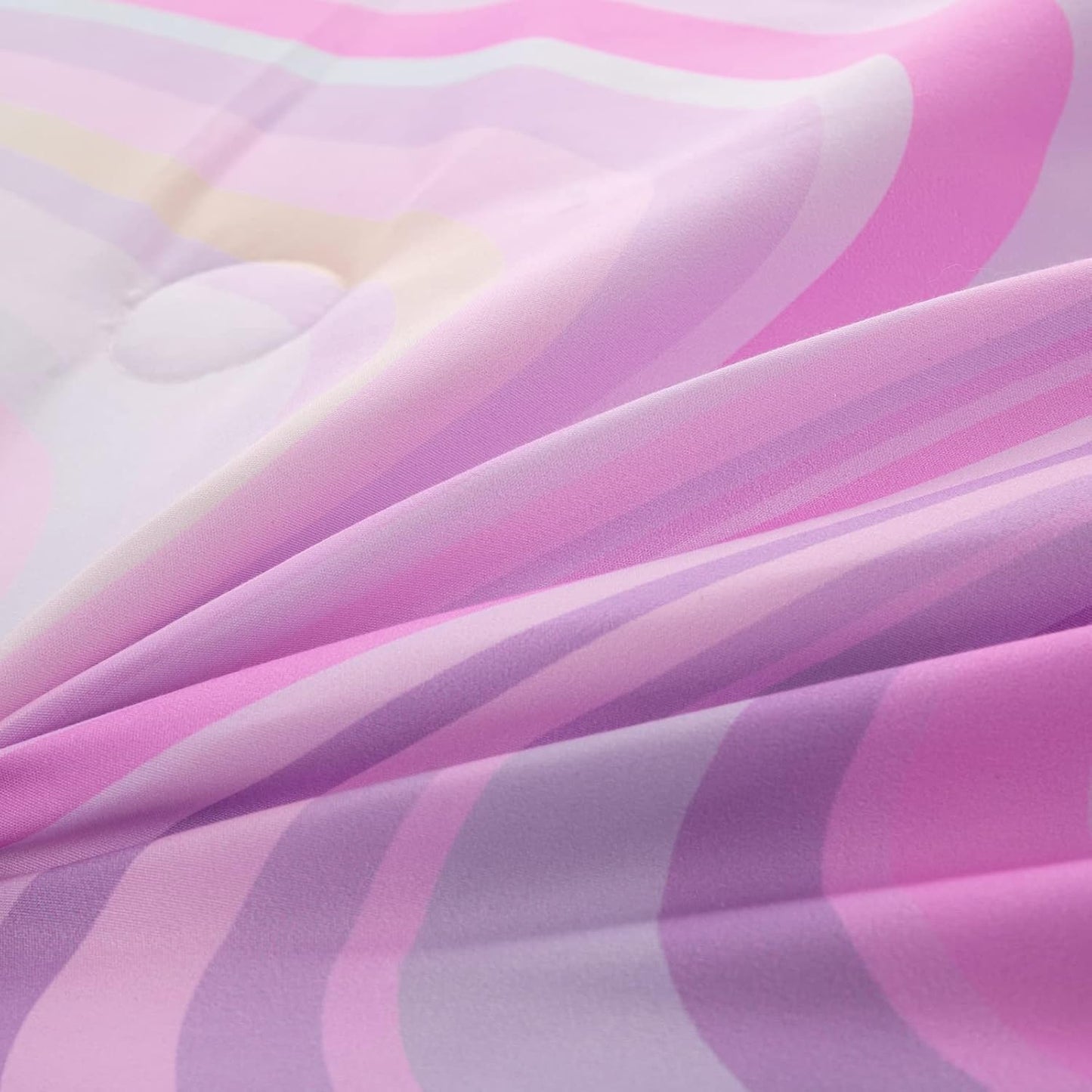 Bodhi Rainbow Graffiti Football Bedding for Boys & Teens - Full Comforter Set with Matching Pillowcases