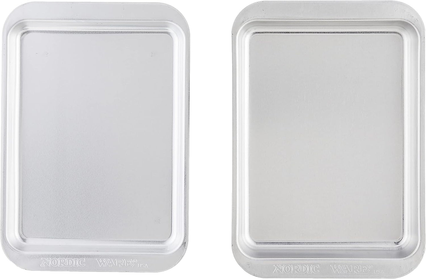 Nordic Ware Naturals 3-Piece Compact Pan Set | Toaster Oven & Air Fryer Safe | Perfect for 1-2 Portions