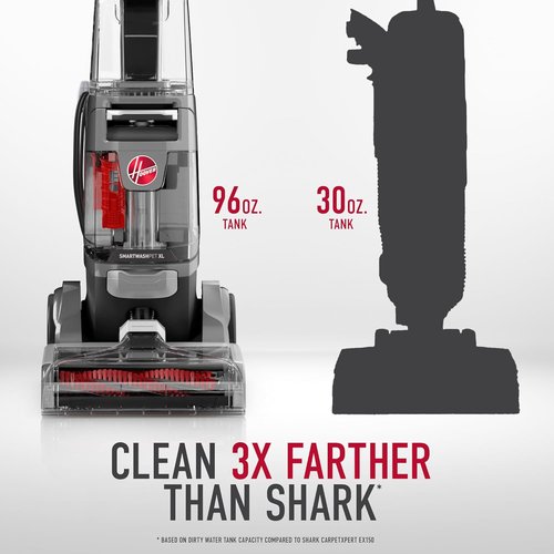 Hoover SmartWash Pet XL Carpet Cleaner - Automatic Deep Cleaning Machine for Carpets & Upholstery