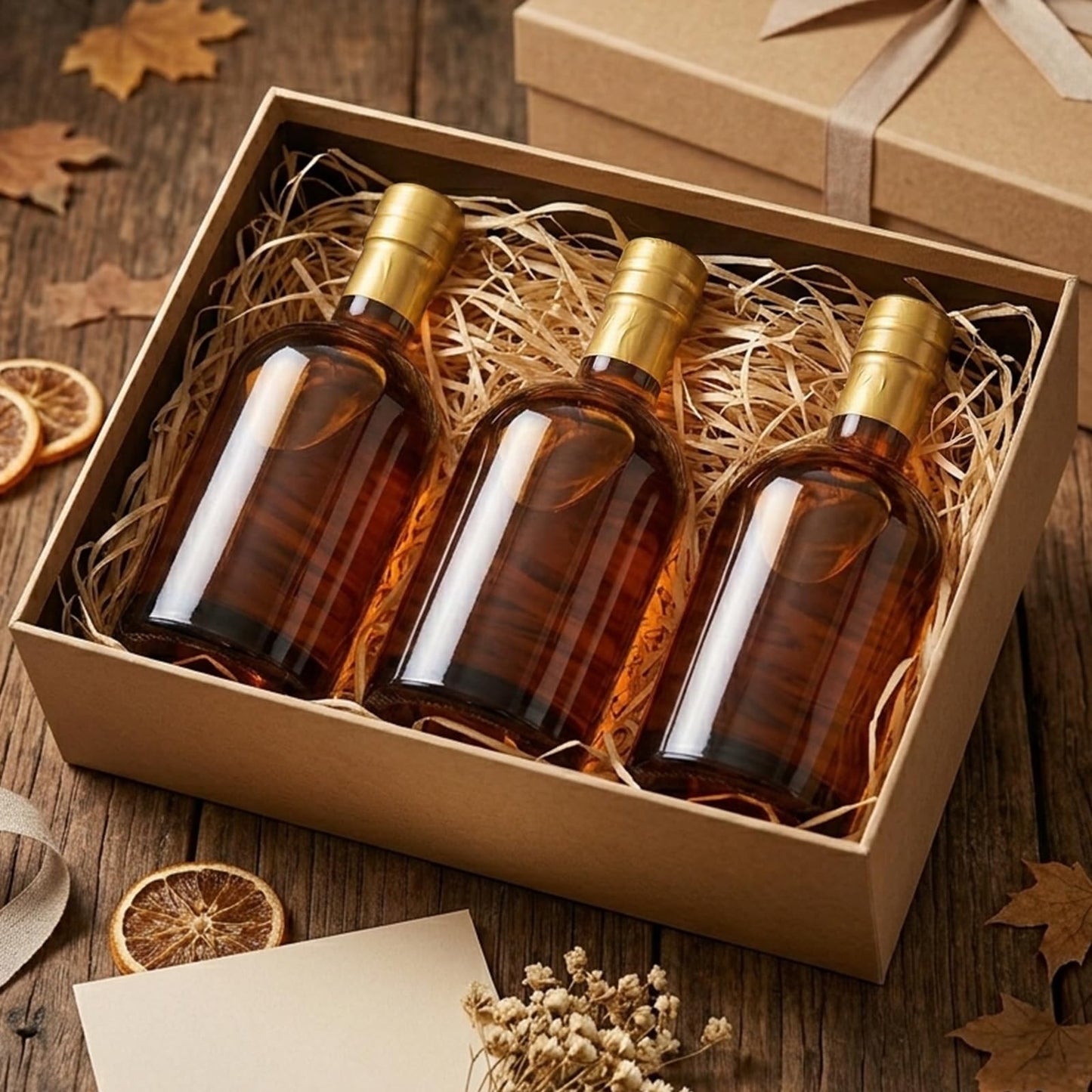 TBWIND 4 Pack 25oz Amber Glass Liquor Bottles with T-Top Cork Stoppers, 750ml Refillable Bottles for Homemade Spirits, Wine, Whiskey, Extracts & Oils, Includes Funnels & Labels