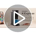 Keurig K-Express Single Serve K-Cup Pod Coffee Maker, 3 Brew Sizes,