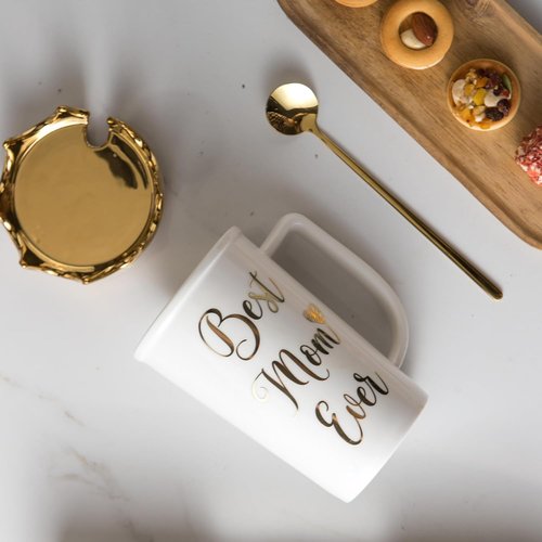 Best Mom Ever | Mom Coffee Mug - 19 Oz Birthday & Christmas Gift for Mom, Daughter, Sister, Aunt