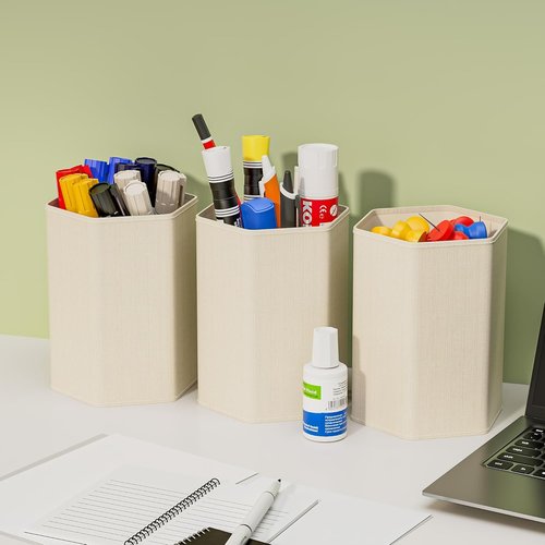 Aokeyee Marker Organizer - Stackable Storage Box With Lids for Craft Supplies & Tools | Multi-Purpose