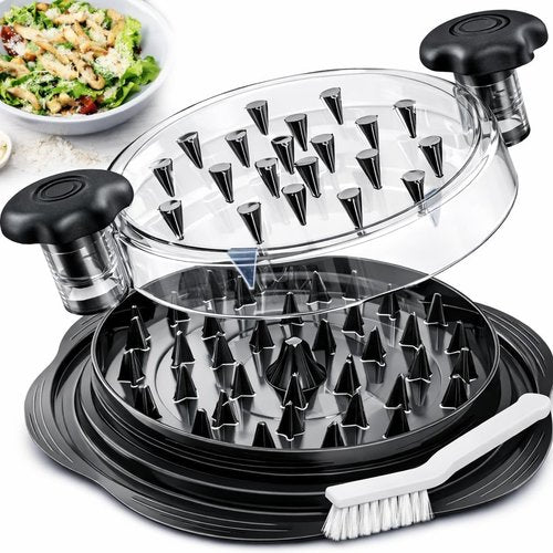 Chicken Shredder Tool by [Brand Name] - Large Capacity Meat Shredder with Twist Handle & Anti-Slip Base