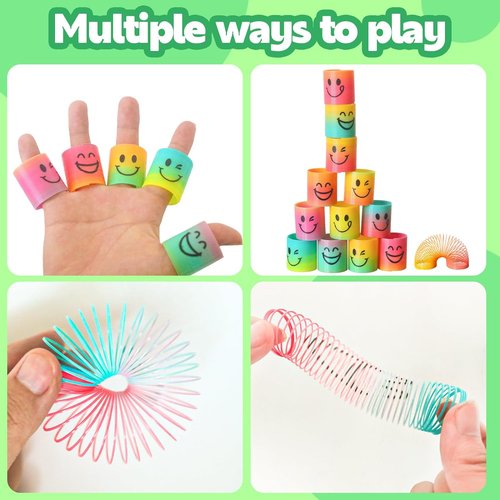 Cocurb Mini Spring Party Favors - 32 Pcs Fun Goodie Bag Stuffers for Kids Ages 4-8 | Perfect for Birthdays & Prizes