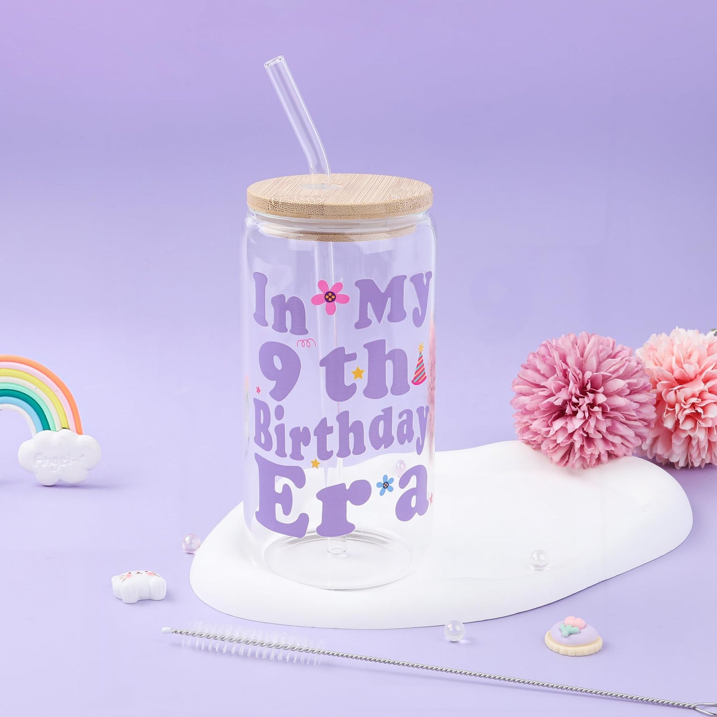 Splendest 9Th Birthday Gifts For Girls,Purple 9 Year Old Girl Gifts,9th Birthday Gift Ideas, Best Presents For 9 Year Old Girls