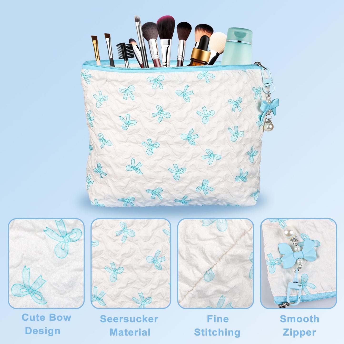 TUZELIYA Exquisite Birthday Gifts for Girls Teens - Best Birthday Presents for Her - Unique Gift Baskets for Women - Graduation Gifts for Best Friends Girlfriend Daughter Mom Sister Coworker - Blue