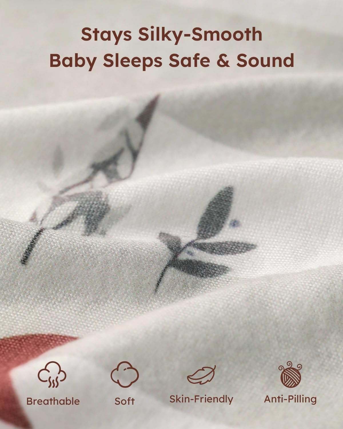 Yoofoss Baby Pack and Play Sheets - Ultra Soft Fitted Mini Crib Sheets for Boys & Girls | 38x26" Forest Bear Design
