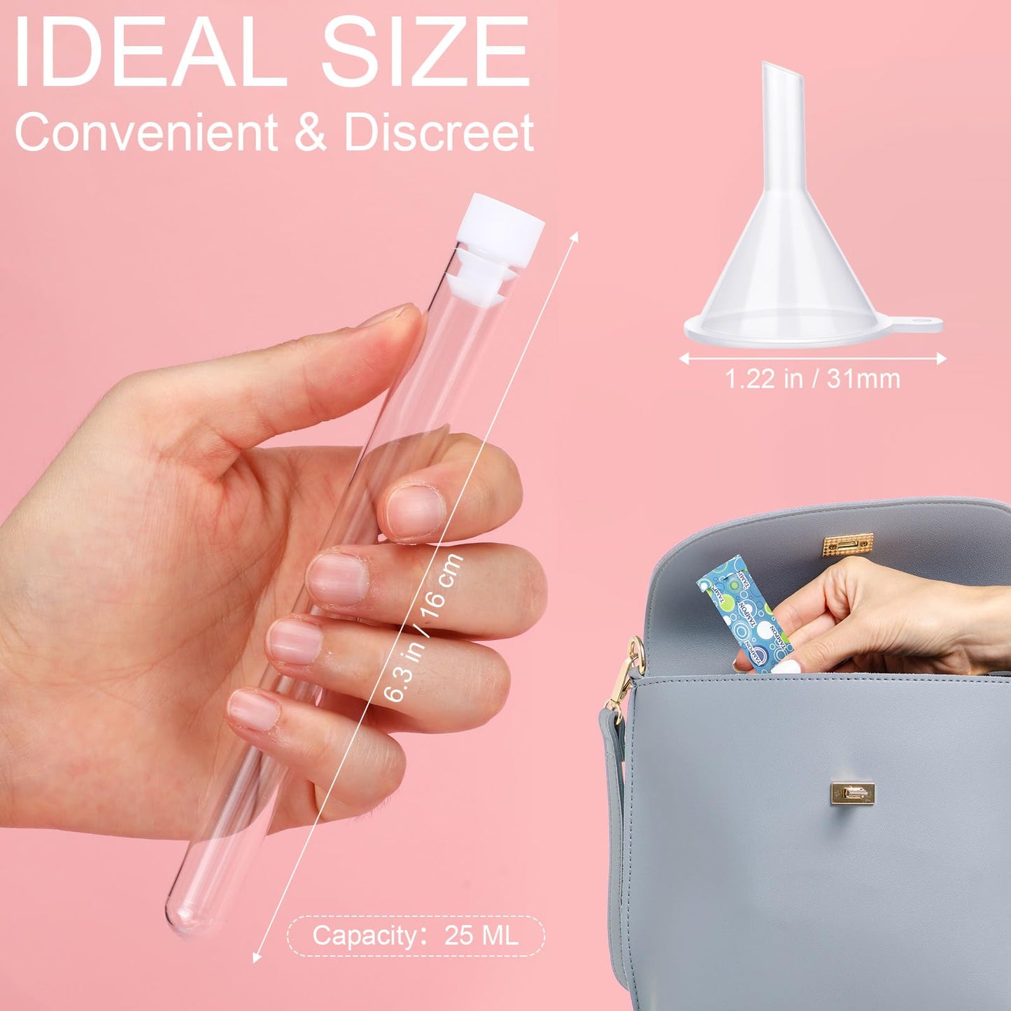 FoldTier 39 Pcs Travel Tube Includes 12 Reusable Plastic Tube for Women Liquid Containers 24 Self Adhesive Wrappers 1 PVC Clear Case(Elegant Style)