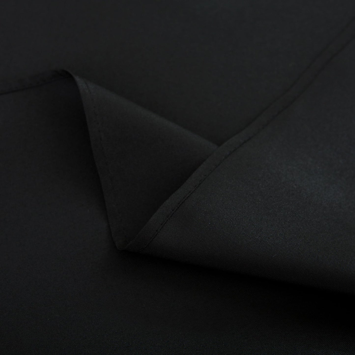 sancua 2 Pack Small Square Tablecloth 24 x 24 Inch Black, Stain and Wrinkle Resistant Washable Polyester Table Cloth Decorative Solid Fabric Table Cover for Nightstand End Bedside Tables