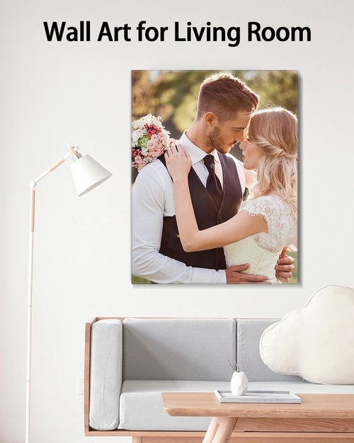 AbcCustomize Canvas Prints - Personalized Photo Art for Home Decor | Fast Next Day Shipping