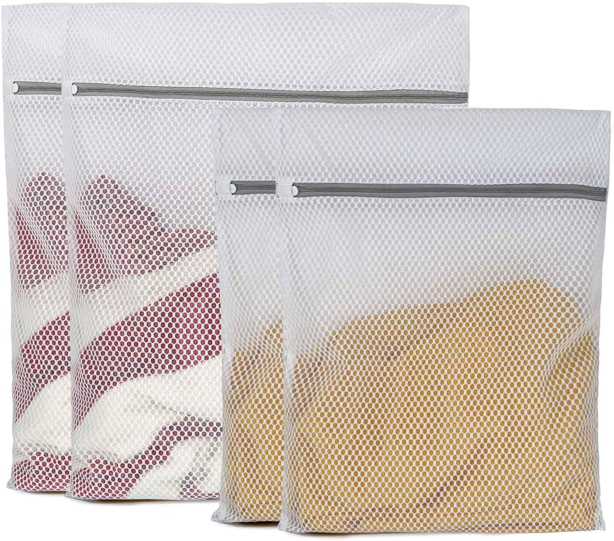 Mesh Laundry Bags by [Brand Name] - Durable 125gsm Wash Bags for Delicates | 2XL & 2L Sizes