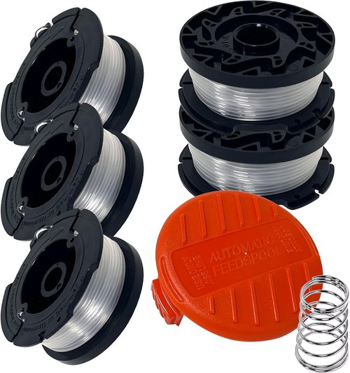 Black Decker AF1003ZP String Trimmer Replacement Spool - Compatible with Multiple Models | Durable Design