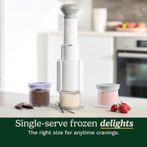Cuisinart FastFreeze 5-in-1 Frozen Dessert Maker - Ice Cream, Sorbet, Milkshakes & More | Compact & Easy to Use