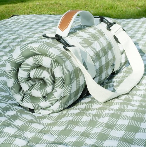 Genovega Waterproof Picnic Blanket - Extra Large Foldable Outdoor Mat for Beach & Camping | Ideal Travel Accessory