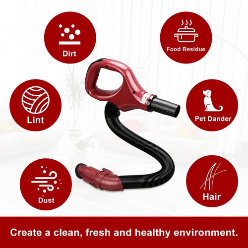 imeccalive ZU561 Replacement Hose Handle for Shark Navigator Rotator Lift-Away Upright Vacuum Models ZU561, ZU560 Blue, ZU562, UV725 Gray, UV650, Repalce Part 511FFJ560