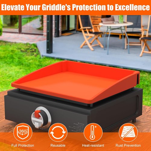 Blackstone Silicone Griddle Mat - 17-Inch Heavy-Duty Food Grade Cover for All-Season Cooking