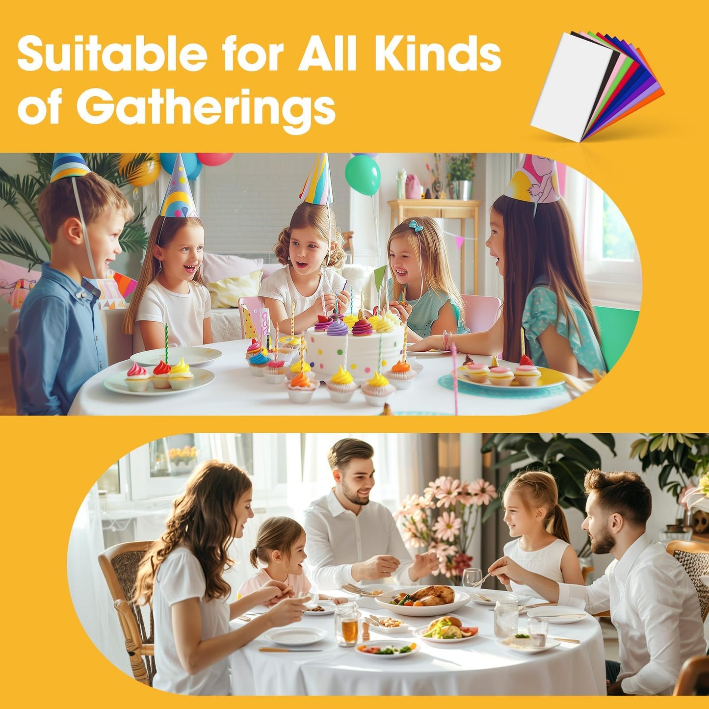 Niuara White Plastic Table Cloth - 4 Pack 84" Round Disposable Tablecloths for Round Tables, Table Cover for Holiday Parties & Gatherings