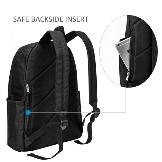 Vorspack Backpack Lightweight Backpack for College Travel Work for Men and Women - Navy
