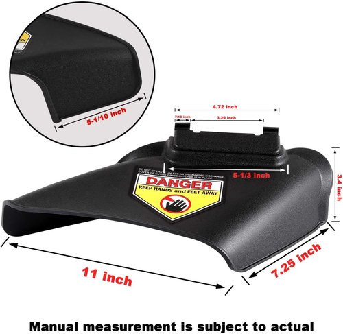 Craftsman Side Discharge Chute for 21” Lawn Mowers - Fits Columbia, Huskee, Troy-Bilt & More