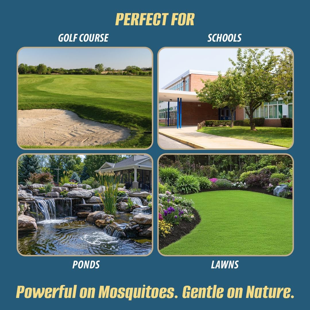 Mosquito Barrier | Liquid Garlic Mosquito Repellent Concentrate - 32 fl oz for Effective Outdoor Protection
