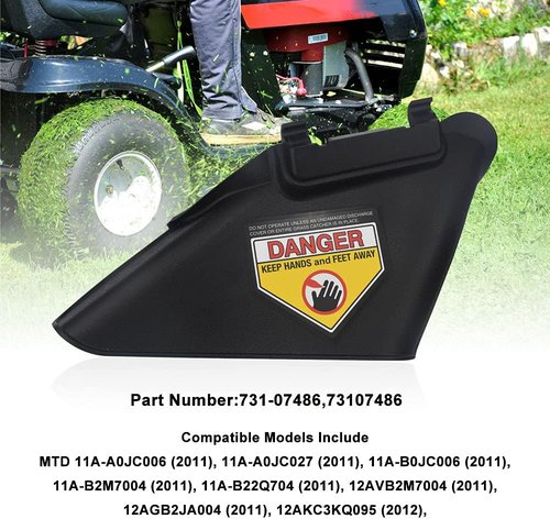 Craftsman Side Discharge Chute for 21” Lawn Mowers - Fits Columbia, Huskee, Troy-Bilt & More