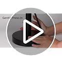 YUMORE Black Heavy Duty Paper Towel Holder with Weighted Base - 4.2lbs Kitchen Countertop Dispenser