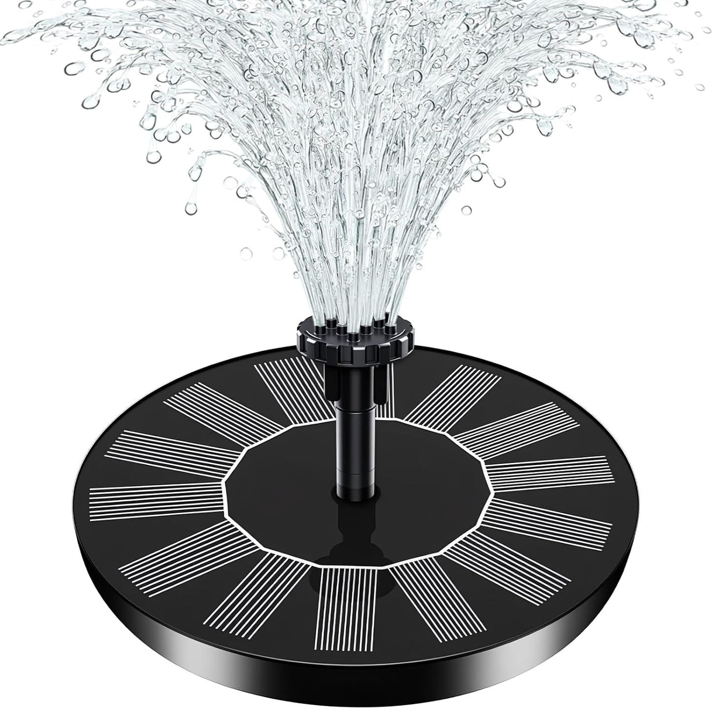 STARTEA Solar Fountain Pump - Upgraded Floating Water Feature for Bird Baths, Gardens & Ponds
