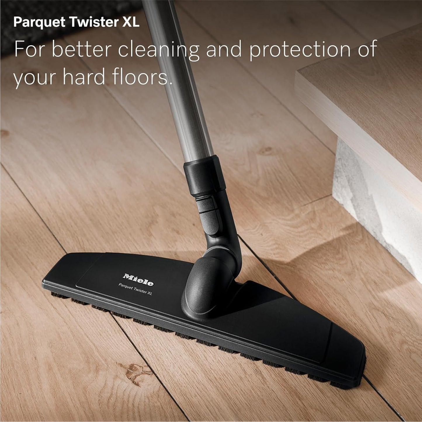 Miele Guard M1 Parquet XL Bagged Canister Vacuum - High Suction for Hard Floors & Low-Pile Carpet | Brilliant White