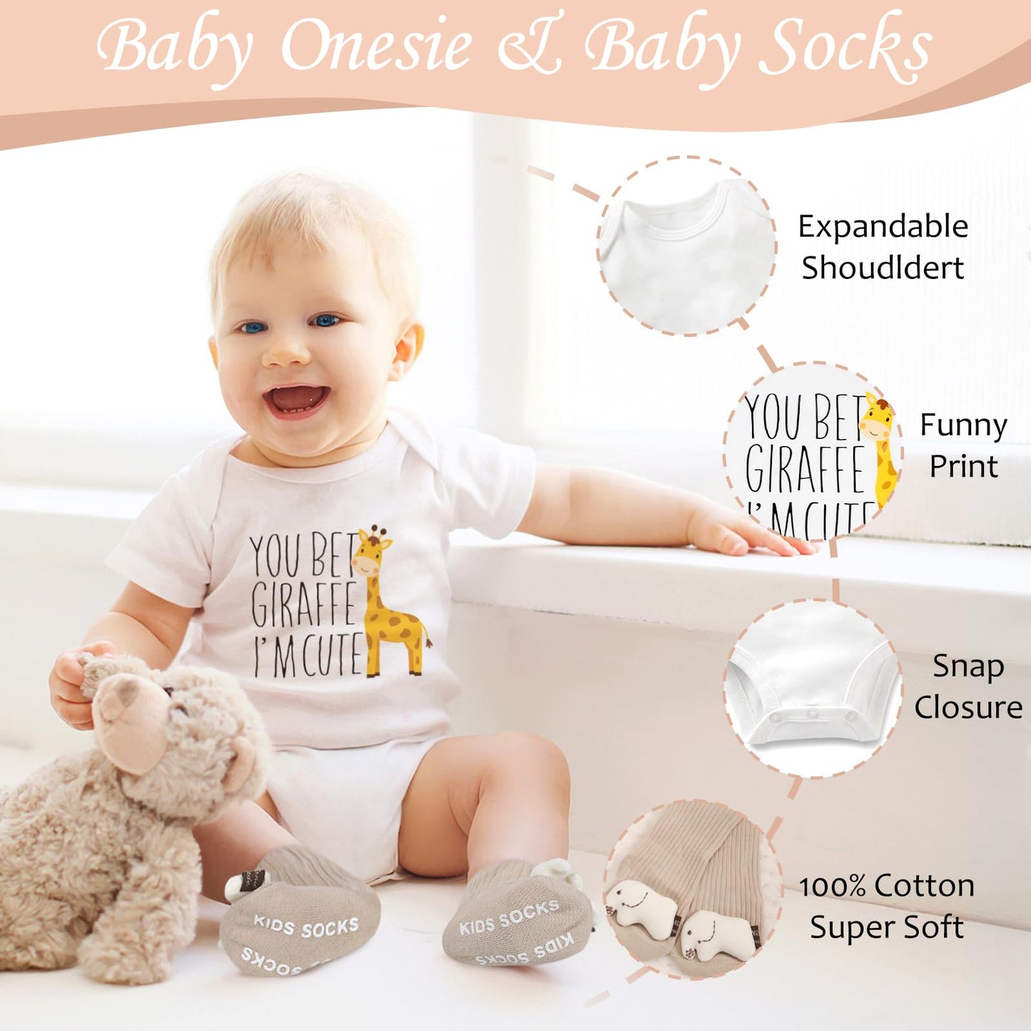 New Mom Gifts for Women, 9pcs Pregnancy Gifts for Expecting Mom, Cute Baby Gifts New Parents Gifts for Couples w/Mom and Dad Mugs for Gender Reveal Baby Shower First Time Mom to be Gifts(Khaki)