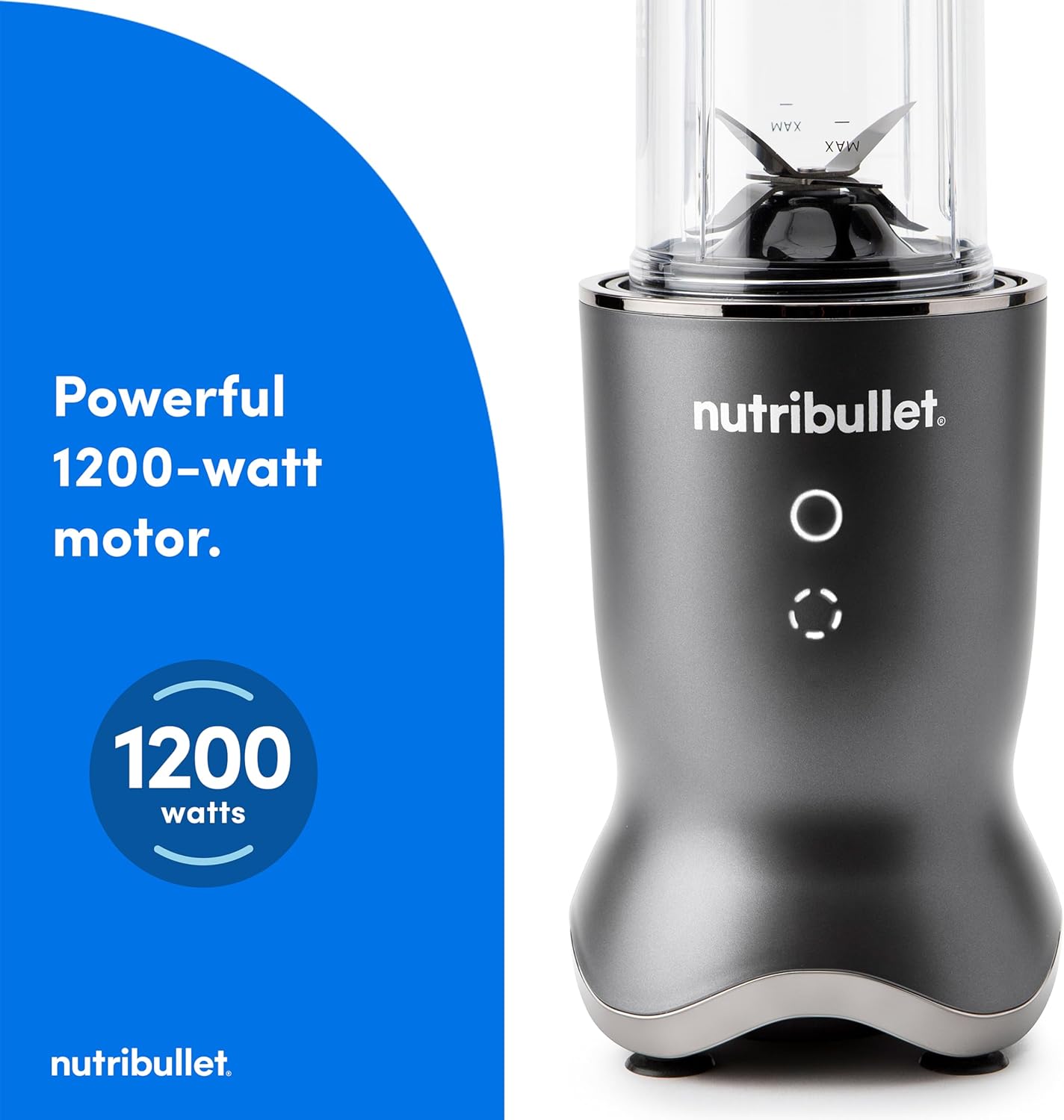 Nutribullet Ultra Personal Blender - 32 Oz Capacity | Sleek Gray Design for Smoothies & More