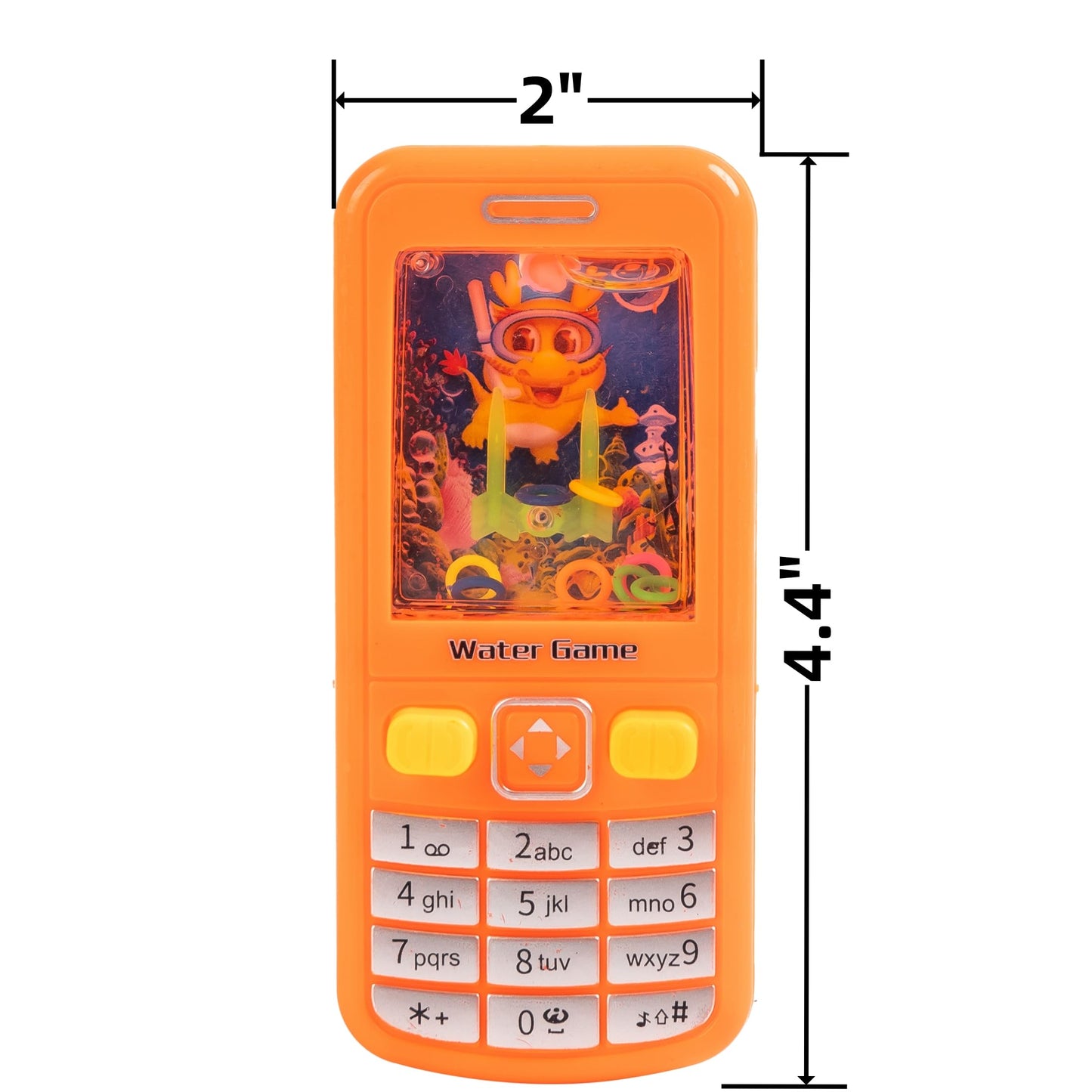 12 Pack Water Ring Toss Handheld Game,90s Nostalgia Cell Phone Toys,Pefect for Kids Back to School Valentines Day Gifts Birthday Party Favor,Return Gifts,Goodie Bags Stuffers,Classroom Prizes Bulk