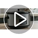 Elite Gourmet 8.5 Qt Digital Slow Cooker - Stainless Steel/Black Programmable