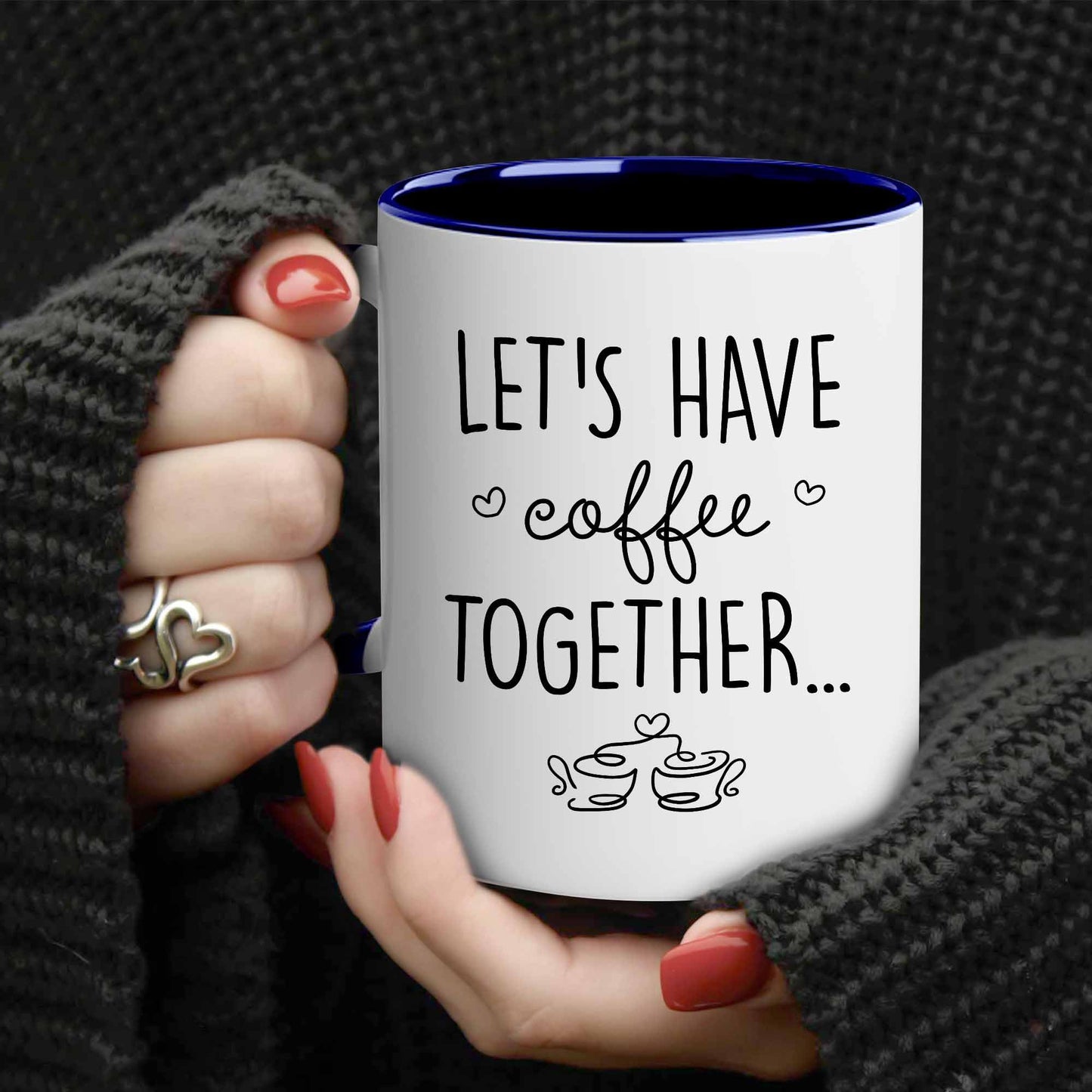 BSQUIELE Valentine Gift For Couple - Couple Mug Set - Valentine Gift Set For Wife, Husband, Mom, Dad - Bridal Shower, Engaged, Valentine, Wedding, Birthday Gifts For Bride, Groom, Mr, Mrs, Him, Her