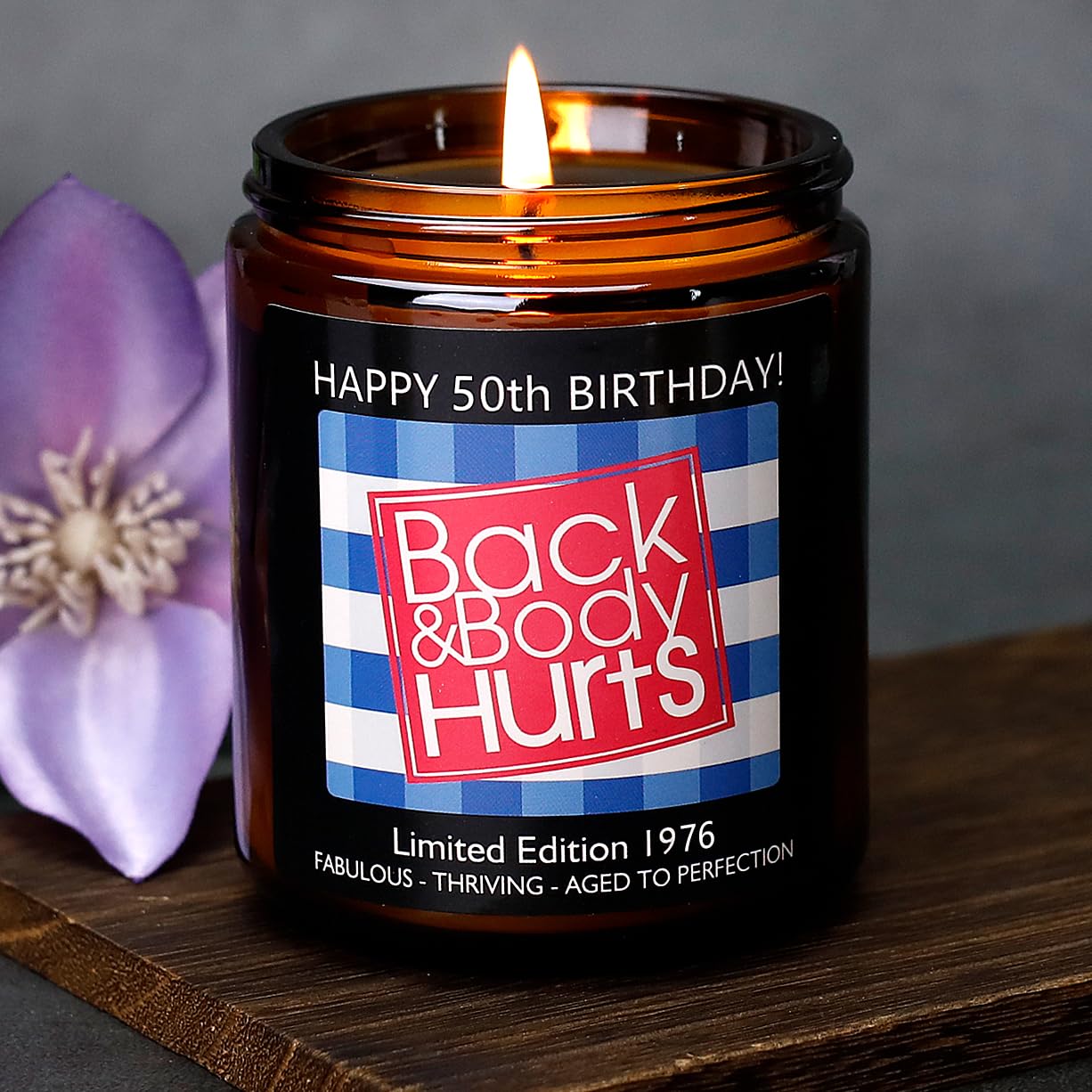 50th Birthday Gifts for Her and Him, 50th Birthday Decorations for Women Men, Funny Birthdays Gifts for Women Mom Dad Husband Wife Friends Sister, Best Gag Gift Ideas for 50 Year Old Woman