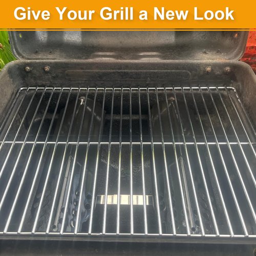 Grill Replacement Parts for Char-Broil Classic 280 2-Burner 463672817 463672717 Gas Grill G320-0200-W1A Grill Burner G215-0203-W1 Heat Tent Stainless Steel Cooking Grate Adjustable Crossover Tube