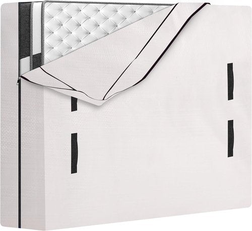 HOMESURE King Mattress Bag - Heavy Duty Storage Solution with Strong Zipper & 8 Handles | Eco-Friendly Design