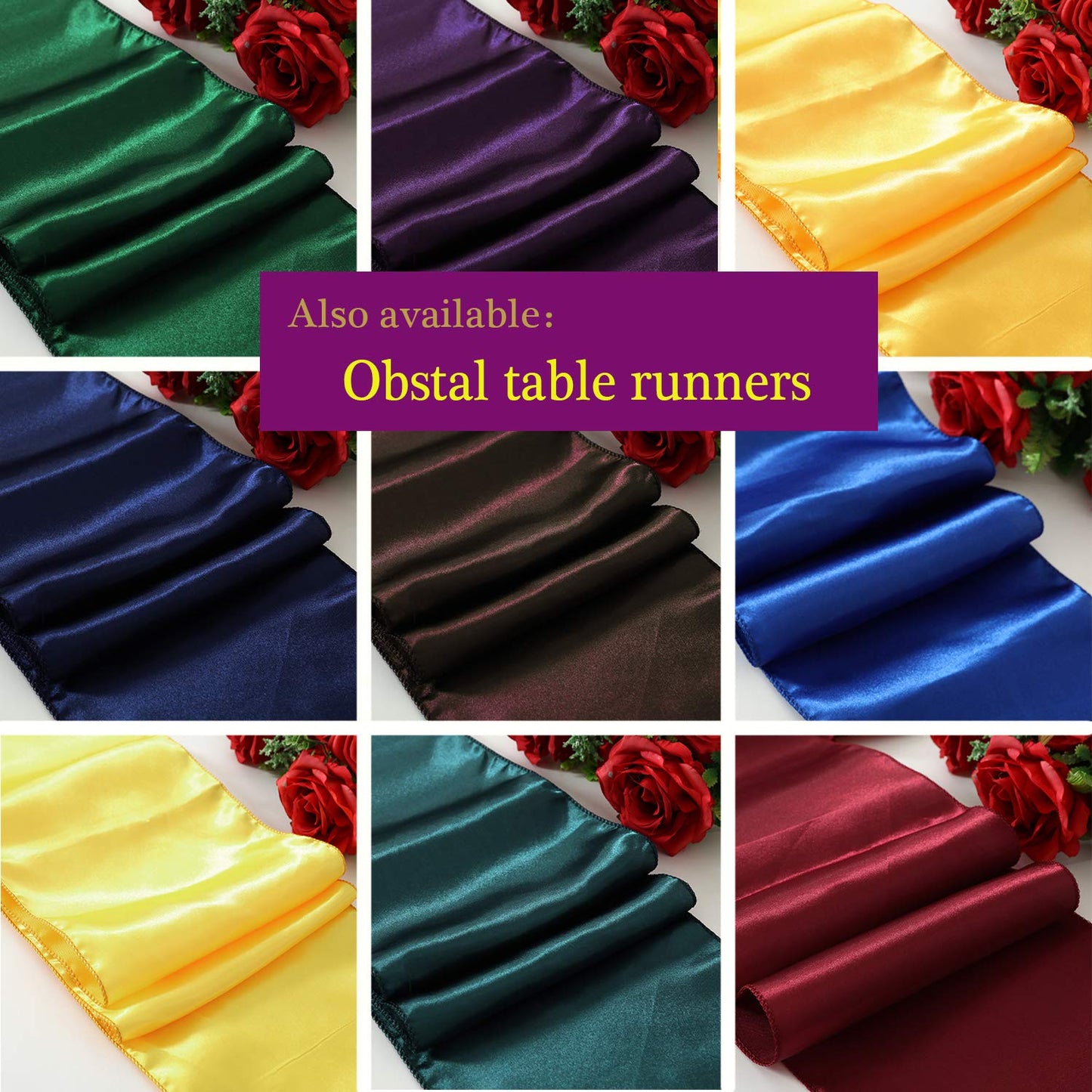 Obstal 50 PCS Spandex Stretch Chair Sashes Bows for Wedding Reception- Universal Elastic Chair Cover Bands with Buckle Slider for Banquet, Party, Hotel Event Decorations Burgundy Sashes