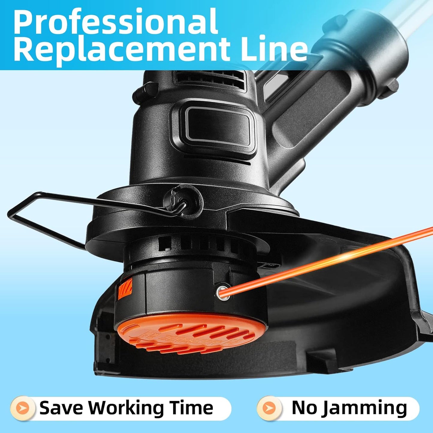 Weed Eater 065 String Trimmer Line - 580 Feet Heavy Duty Replacement for Medium & Heavy Grass
