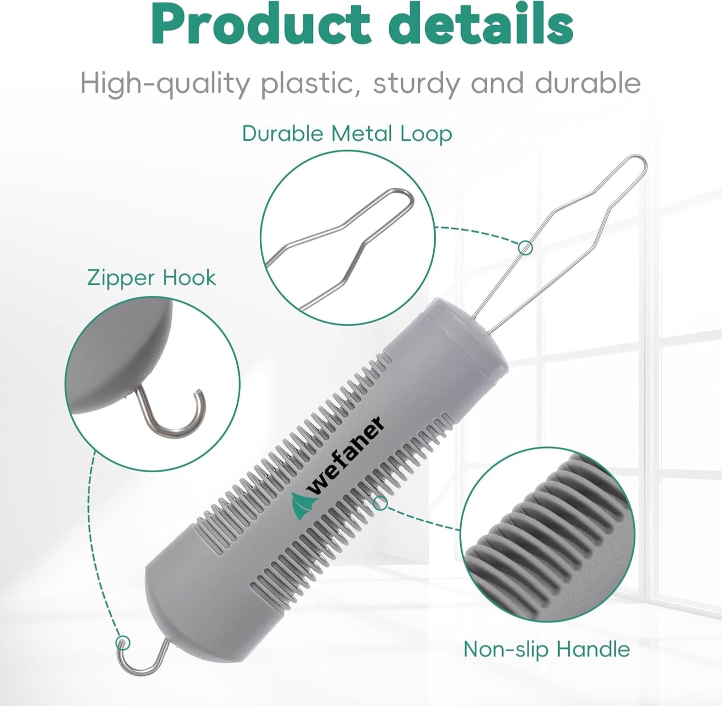 Wefaner One-Handed Button Assistant - Dressing Aid for Arthritis & Stroke | Ideal Gift for Seniors