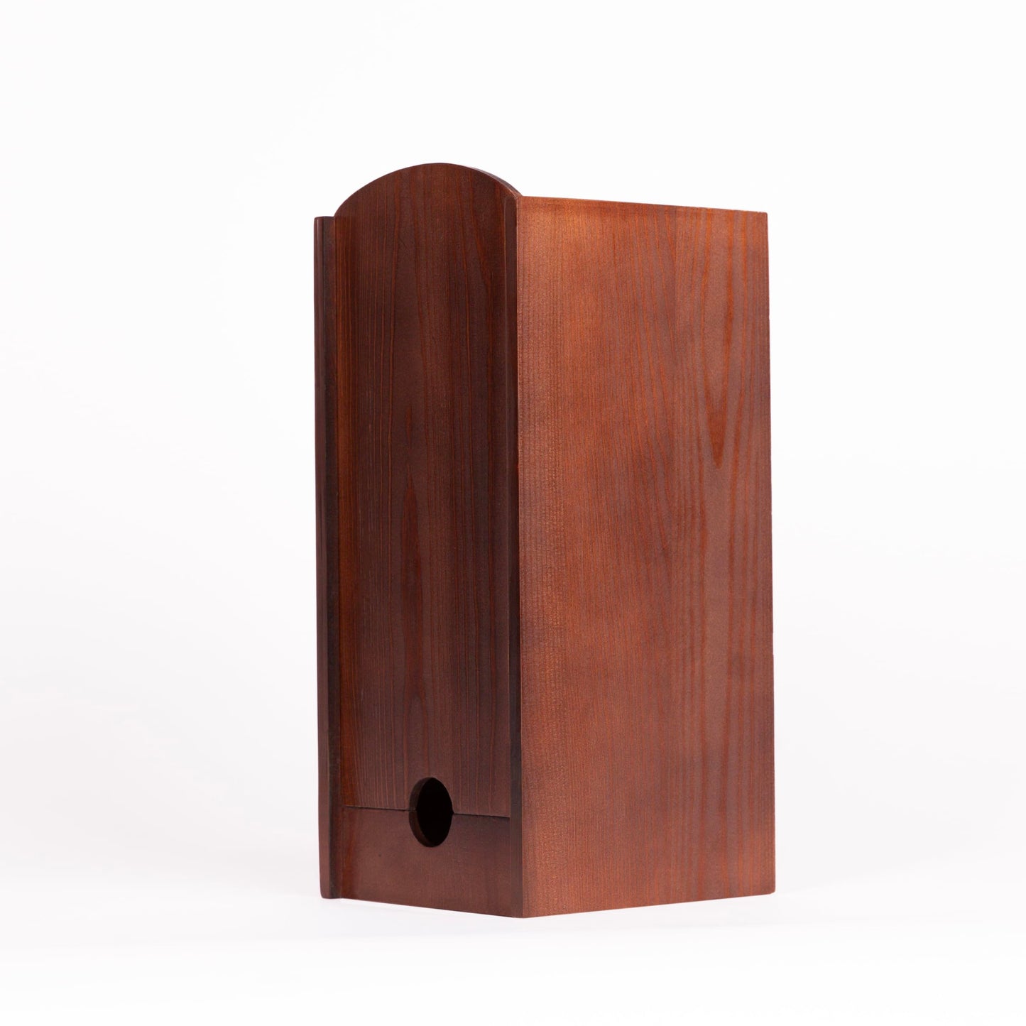 Rustic Roots Wooden Wine Box Dispenser - Box Wine Holder for 3 Liter Wine Boxes