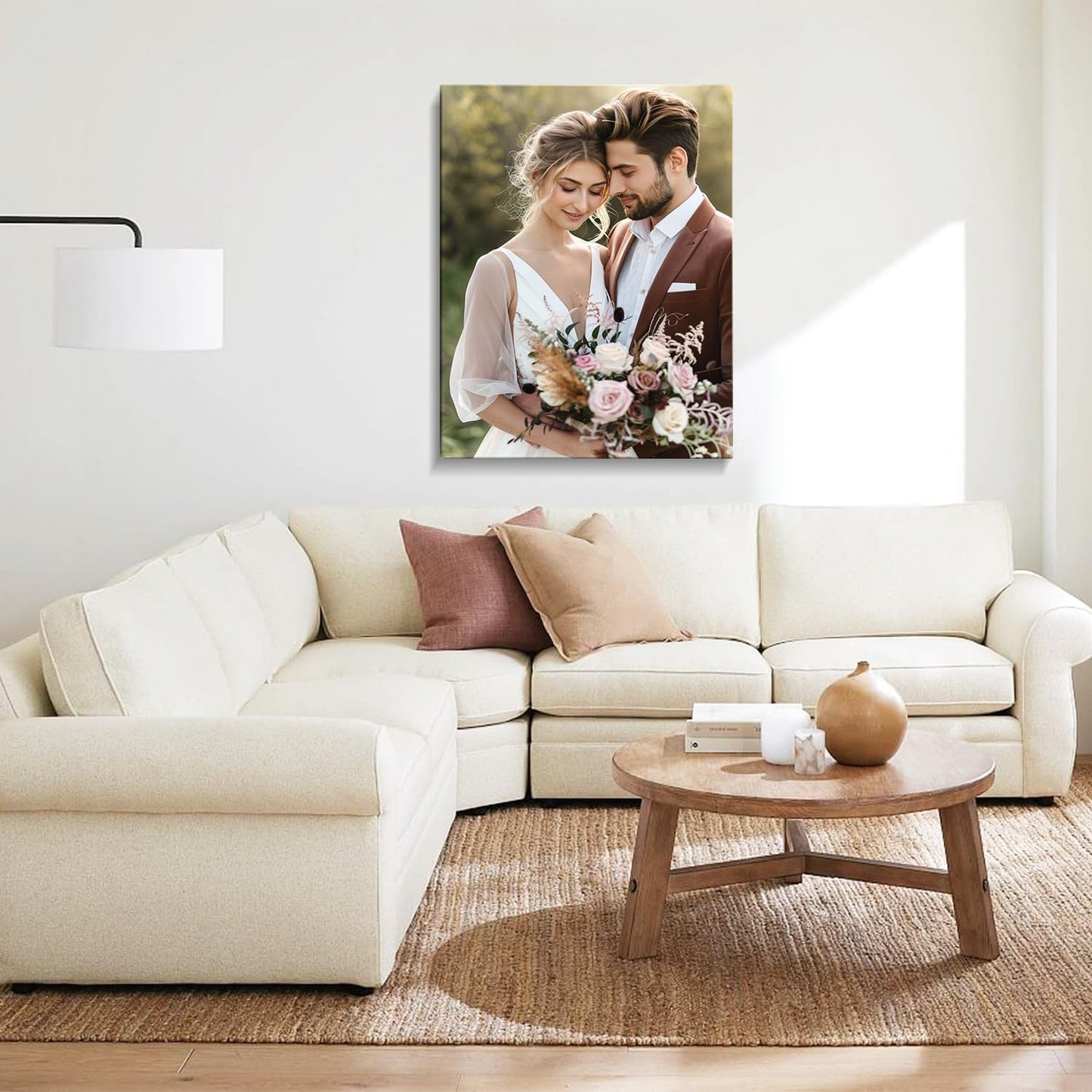 Karani Custom Canvas Prints - Personalized Wall Art for Home Decor | Unique Gifts for Weddings & Birthdays, 8x10 Size