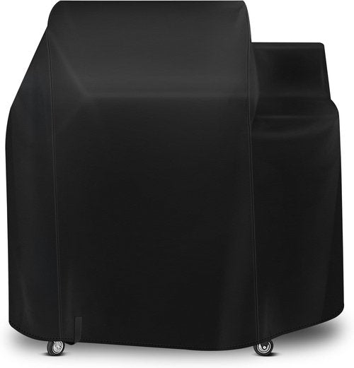 iCOVER Grill Cover for Weber 24-Inch SmokeFire Pellet Grill - Heavy Duty Waterproof 600D Canvas