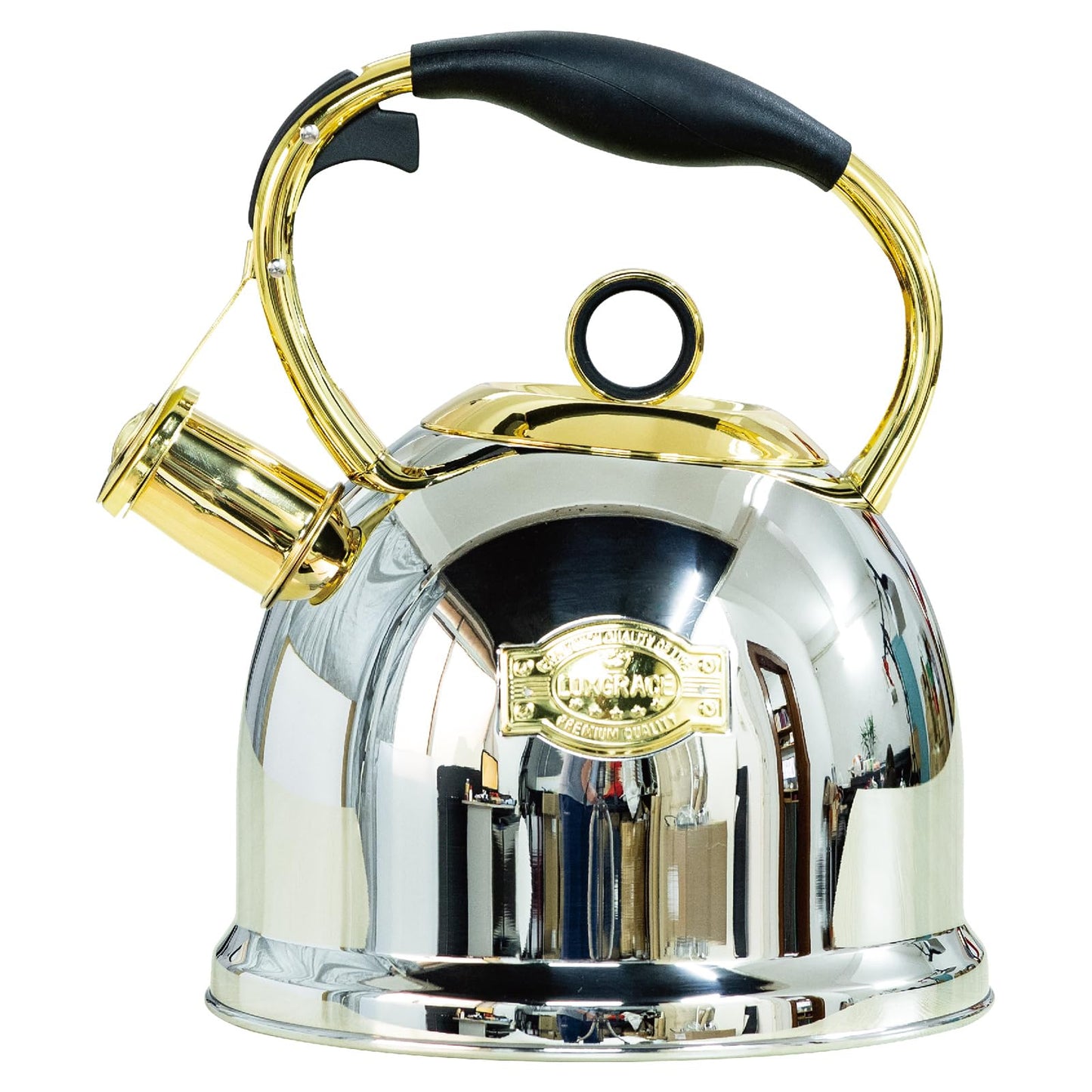 Tea Kettle for Stovetop, Food Grade Stainless Steel Water Kettle, Tea Pot for Home & Kitchen, 3.0 Qt